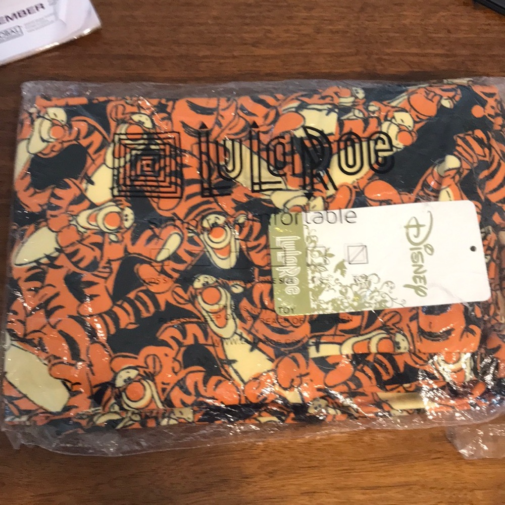 NWT Lularoe TC2 Tigger Leggings